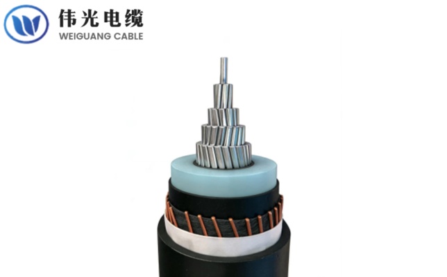 XLPE Insulated NA2XS(F)2Y Medium Voltage Power Cable 6/10(12) kV-18/30 (36) kV