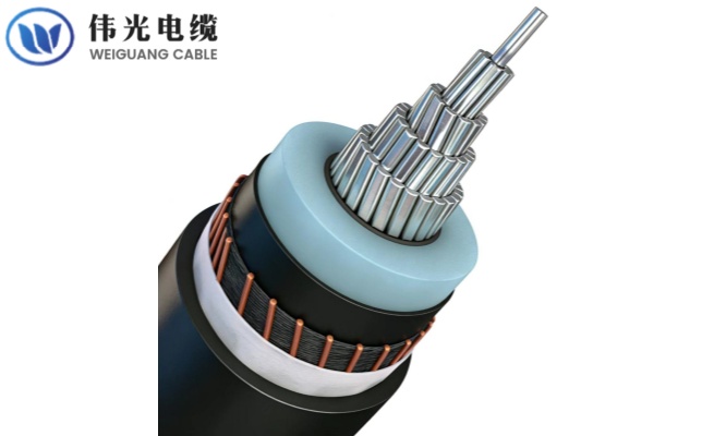 XLPE Insulated NA2XS(F)2Y Medium Voltage Power Cable 6/10(12) kV-18/30 (36) kV